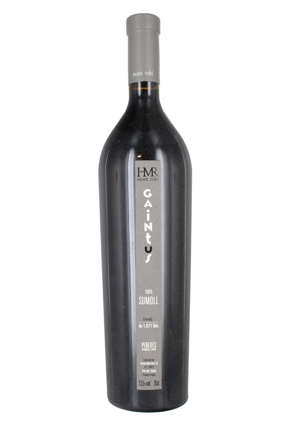 2014 Gaintus Vertical, 100% Sumoll, DO Penedes, Mont Rubi