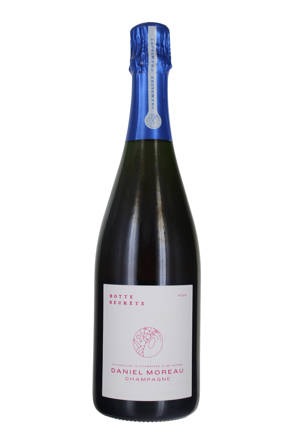 N.V. Botte Secrete Rose Brut, Champagne Daniel Moreau