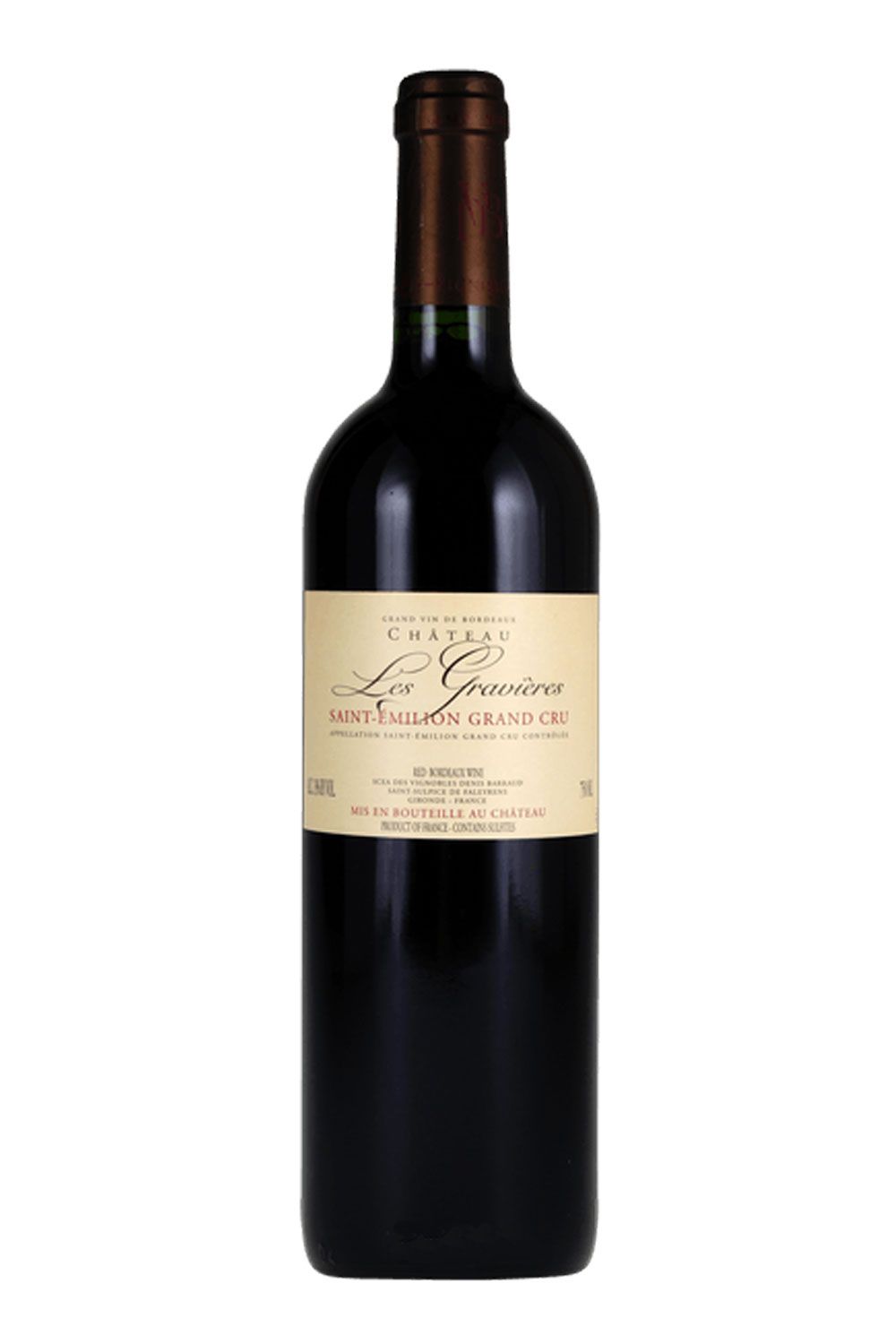 2018 Chateau Les Gravieres, St Emilion Grand Cru--199865