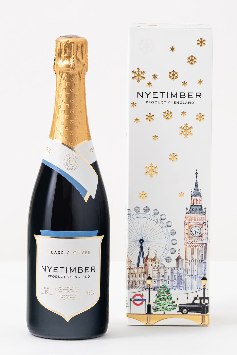 N.V. Classic Cuvee, Nyetimber, Gift Box--undefined
