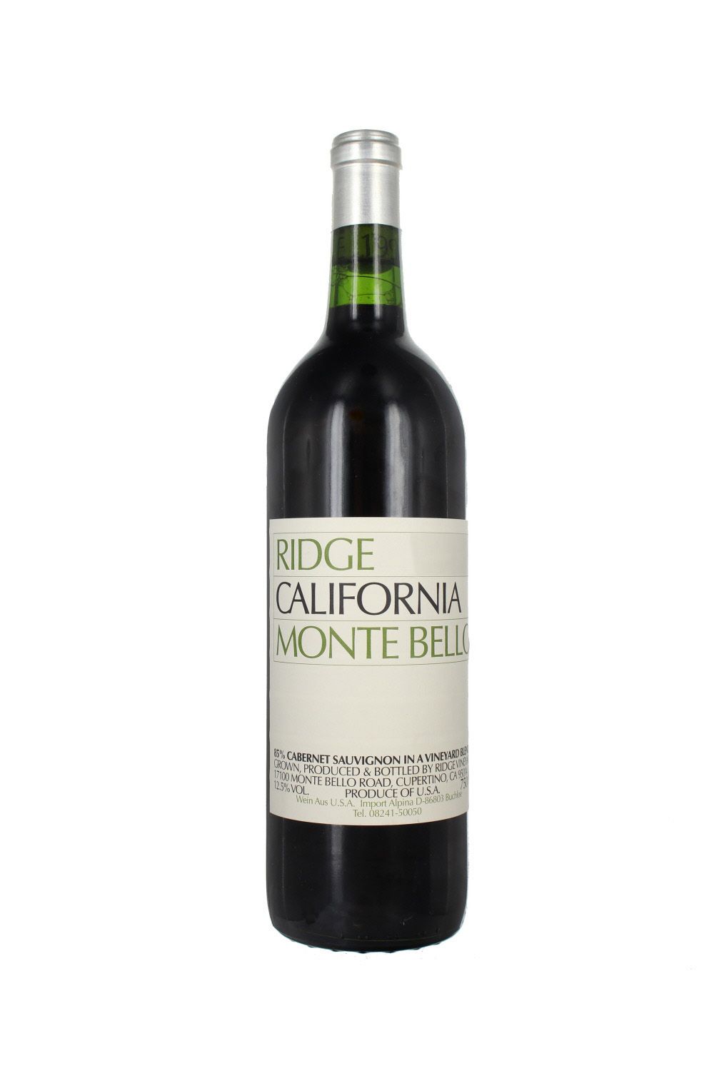 2019 Monte Bello, Ridge Vineyards--undefined