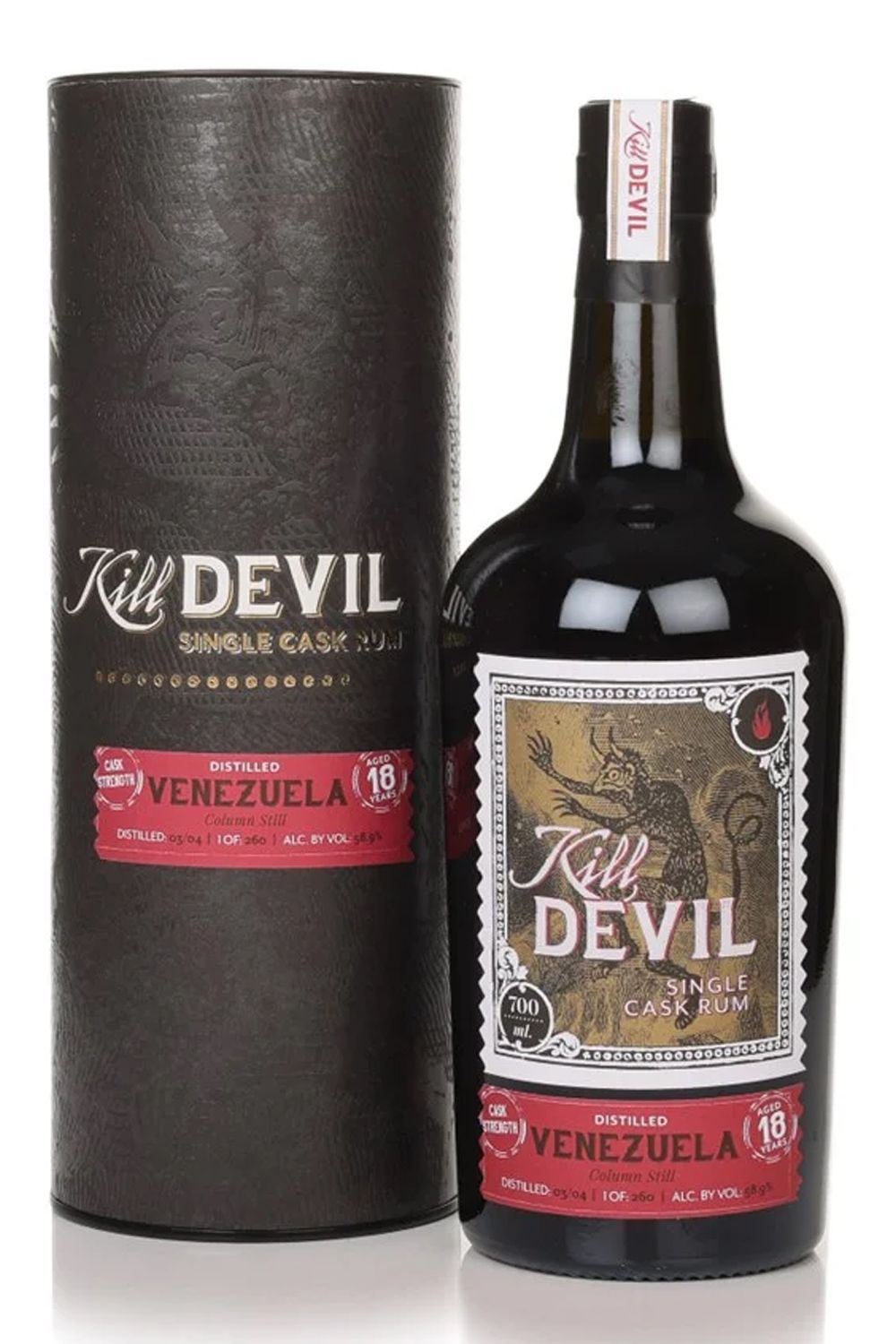 Venezuela CADC 18 Year Old Rum Kill Devil, Bottled 2022--115796